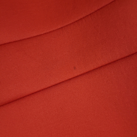 Elegant Red Ruffle Dress - Picture 10 of 11